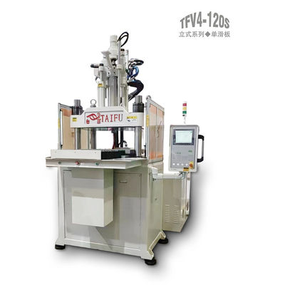Machine de moulage par injection verticale à glissade unique à haut rendement pour la fabrication de poignées
