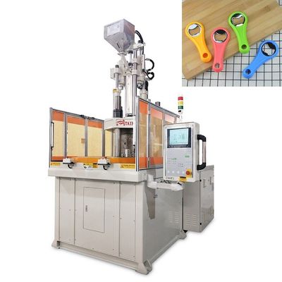 Machine de moulage par injection verticale en plastique rotative de 120 tonnes pour la fabrication d'ouvre-bouteilles