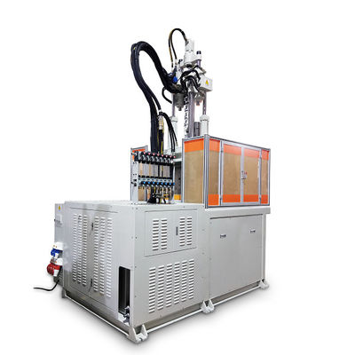 Machine de moulage par injection verticale rotative en plastique de 120 tonnes pour la fabrication de montures de lunettes