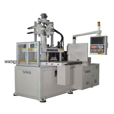 Machine de moulage par injection verticale à double glissement de 120 tonnes pour fabriquer des boîtiers téléphoniques