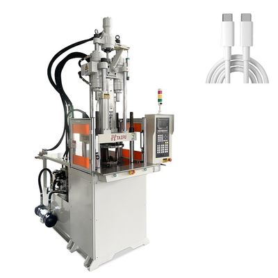 Machine de moulage par injection verticale de 35 tonnes fabriquant un câble de charge USB avec prix d'usine