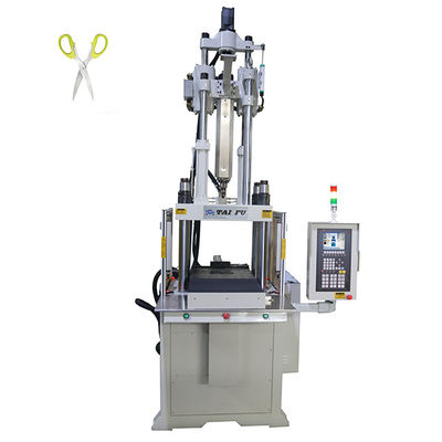 Machine de moulage par injection verticale à glissement unique de 85 tonnes pour la fabrication de poignées d'outils