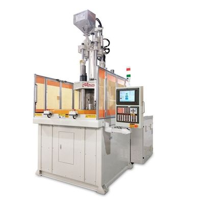 Machine de moulage par injection de plastique rotative verticale de 120 tonnes pour la fabrication de supports de fusibles