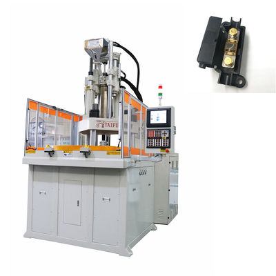 160T machine de moulage par injection verticale en plastique à table tournante pour porte-fusibles