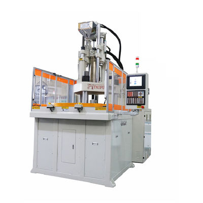 160T machine de moulage par injection verticale en plastique à table tournante pour porte-fusibles