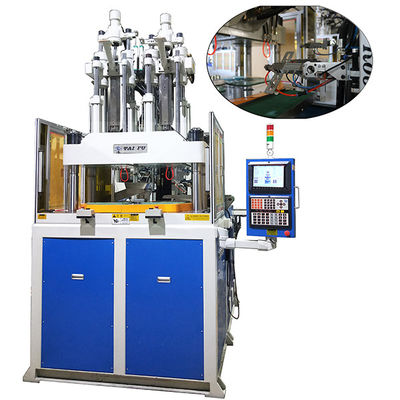 Machine de moulage par injection verticale de deux couleurs de 120 tonnes pour fabriquer des jouets pour animaux de compagnie