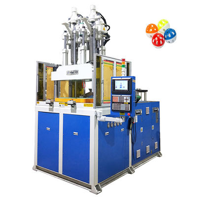 Machine de moulage par injection verticale de deux couleurs de 120 tonnes pour fabriquer des jouets pour animaux de compagnie