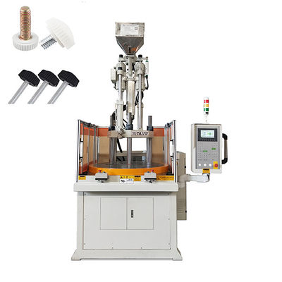 Facile à utiliser machine de moulage par injection de plastique rotatif vertical pour la fabrication de tack