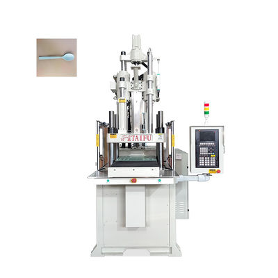 Machine de moulage par injection verticale à glissade unique à haut rendement pour la fabrication de cuillères
