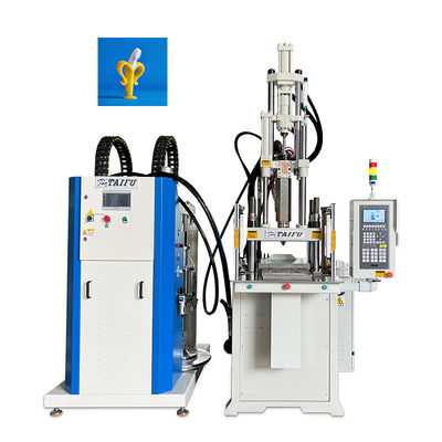 Machine de moulage par injection de silicone liquide de 55 tonnes pour la fabrication de brosses à dents pour bébés en silicone