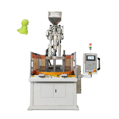 Machine de moulage par injection de plastique rotatif vertical à haut rendement pour la fabrication de jouets