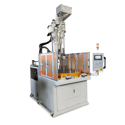 Machine de moulage par injection de plastique rotatif vertical à haut rendement pour la fabrication de jouets