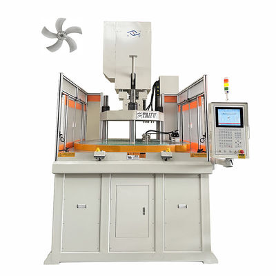 Machine de moulage par injection rotative verticale électrique de 85 tonnes pour la fabrication d'accessoires de ventilateurs