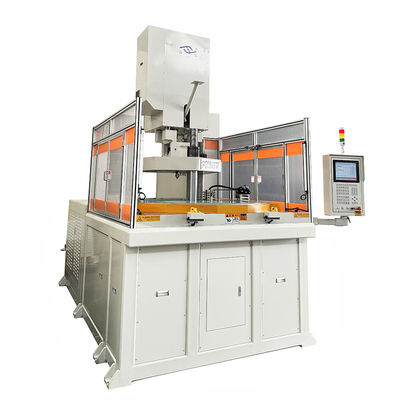 Machine de moulage par injection rotative verticale électrique de 85 tonnes pour la fabrication d'accessoires de ventilateurs
