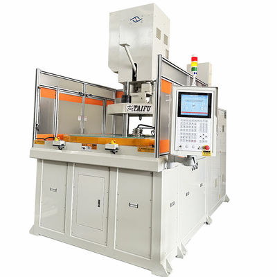 Machine de moulage par injection rotative verticale électrique de 85 tonnes pour la fabrication d'accessoires de ventilateurs