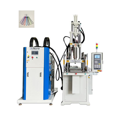 Machine de moulage par injection verticale en silicone liquide de 55 tonnes pour la fabrication de cordons
