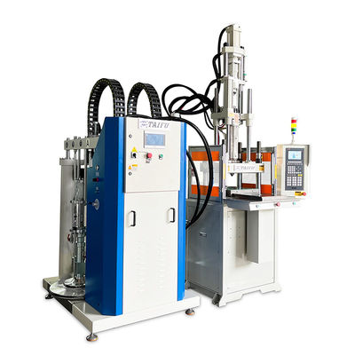 Machine de moulage par injection verticale en silicone liquide de 55 tonnes pour la fabrication de cordons