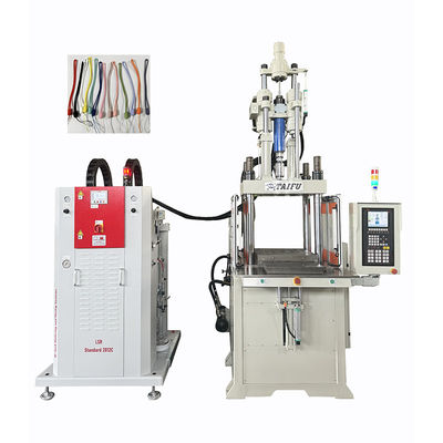 Machine de moulage par injection de silicone liquide de 85 tonnes pour la fabrication de cordons en silicone