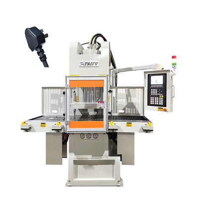 Machine de moulage par injection verticale à double glissement à haute efficacité pour prise