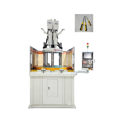 Facile d'utilisation Deux couleurs Verticale Machine de moulage par injection pour faire tournevis