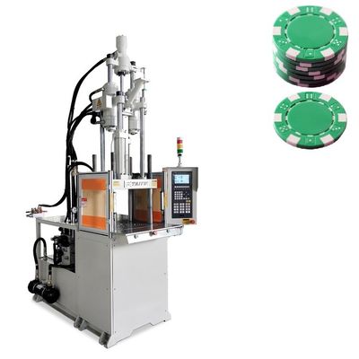 Machine de moulage par injection verticale en plastique de 35 tonnes pour la fabrication de jetons de poker