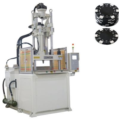 Machine de fabrication de jetons de poker de 120 tonnes machine de moulage par injection de plastique verticale
