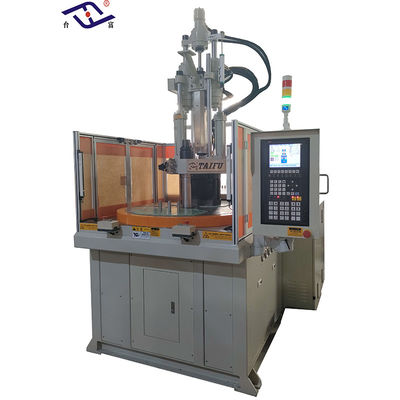Facile d'utilisation rotative Verticale Machine de moulage par injection de plastique pour la fabrication de vis