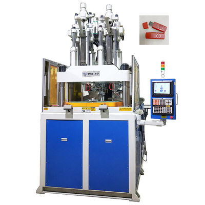 Machine de moulage par injection verticale à deux couleurs de 120 tonnes pour la fabrication de disques U