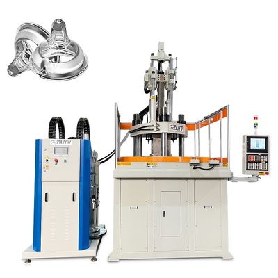 Machine de fabrication de sucettes pour bébés en silicone liquide 160T Machine de moulage par injection verticale