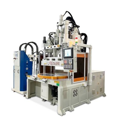Machine de moulage par injection verticale LSR rotative à basse table de travail utilisée pour les sucettes pour bébé