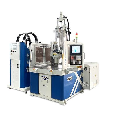 Machine de moulage par injection rotative à banc de travail bas vertical LSR pour sucette pour bébé