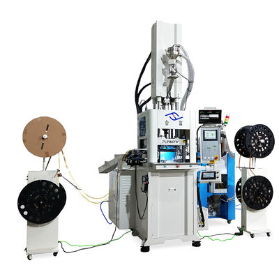 Machine de moulage par injection verticale à grande vitesse de 55 tonnes pour la fabrication d'accessoires de supports de tente
