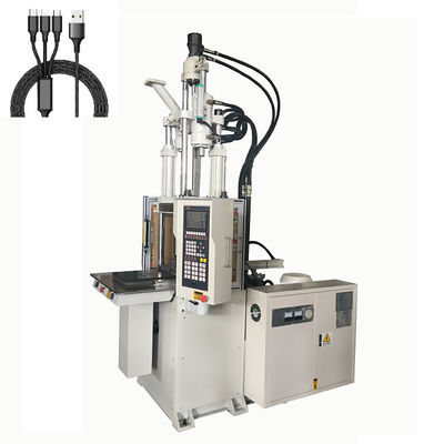 Machine de moulage par injection verticale à glissade unique de 35 tonnes pour la fabrication de chargeurs USB