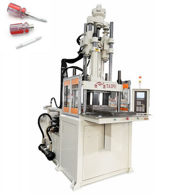 Machine de moulage par injection verticale en plastique à glissement unique de 120 tonnes pour la fabrication d'un tournevis hexagonal