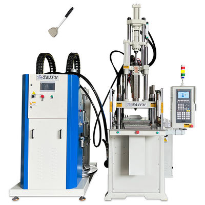 Facile à utiliser Machine de moulage par injection verticale de silicone liquide pour la fabrication de spatules
