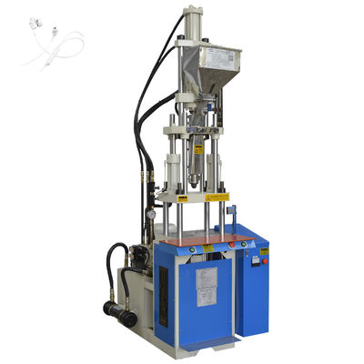 Machine de moulage par injection verticale en plastique de 25 tonnes facile à utiliser pour les lignes d'écouteurs