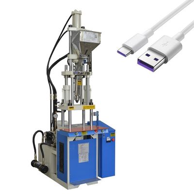 Machine de fabrication de câbles de charge USB de haute qualité Machine de moulage par injection verticale