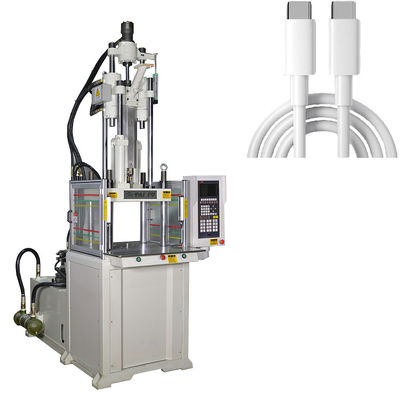 Machine de moulage par injection en plastique standard 55T pour fabriquer un câble de données USB