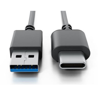 Machine de moulage par injection en plastique standard 55T pour fabriquer un câble de données USB