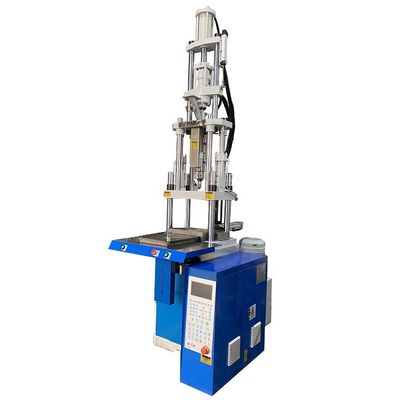 Machine de moulage par injection verticale en plastique à glissade unique de 25 tonnes pour lignes d'écouteurs