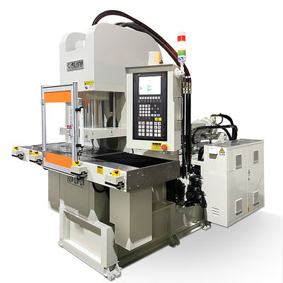 Machine de moulage par injection verticale à double glissement de haute sécurité pour prise