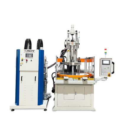 Machine de moulage par injection verticale de silicone liquide de 55 tonnes pour la fabrication de couvertures d'écouteurs