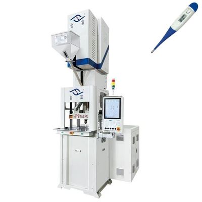 Machine de moulage par injection verticale hybride à huile électrique pour la fabrication de boîtiers de thermomètres