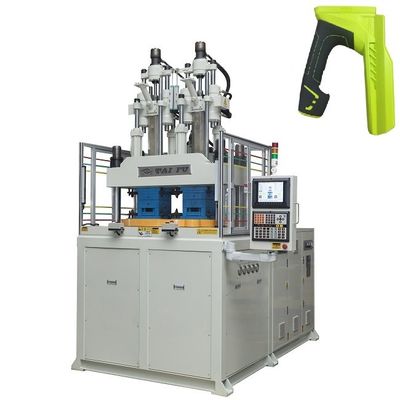 Machine de moulage par injection verticale à deux couleurs de 120 tonnes pour moules de forage