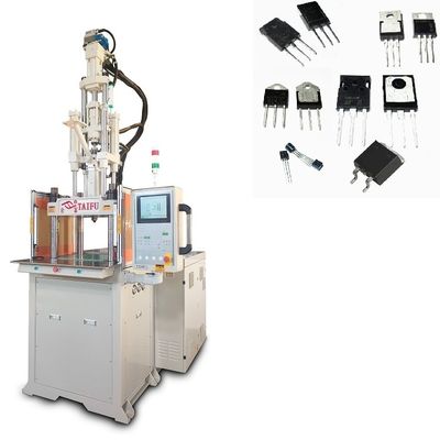 Machine de moulage par injection à haute vitesse verticale à haute productivité fabriquant un expéditeur électronique