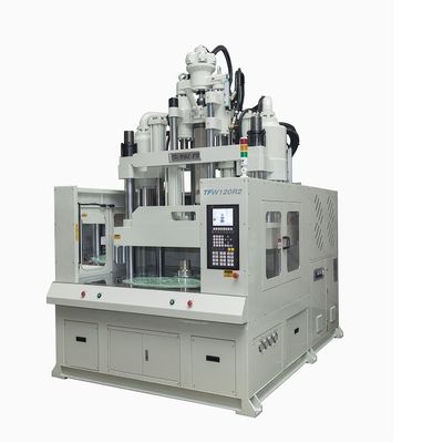 Machine de moulage par injection verticale à table rotative à planche de travail basse de 120 tonnes pour la fabrication de câbles de courant alternatif