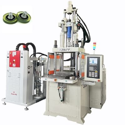 Facile à utiliser Machine de moulage par injection de silicone liquide pour la fabrication de roue à rouleaux