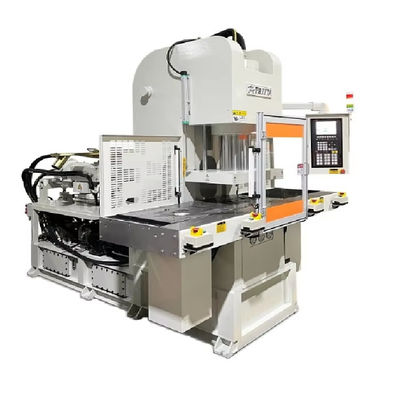 Machine de moulage par injection verticale de câble de puissance de 85 tonnes à double glissement pour la fabrication de moules de broche