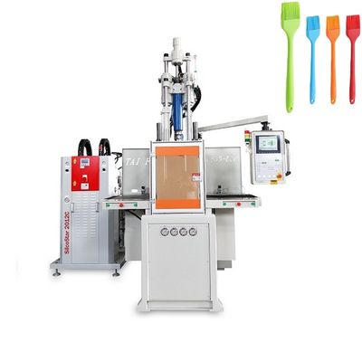 Machine de moulage par injection verticale de 85 tonnes LSR pour la fabrication de brosses à huile