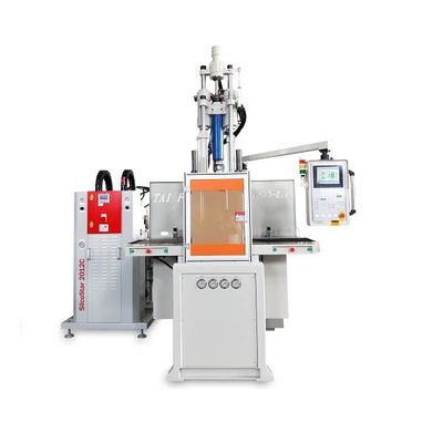 Machine de moulage par injection verticale de 85 tonnes LSR pour la fabrication de lentilles LED